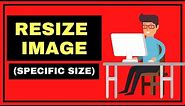 How to Resize an Image In Google Docs - Specific Size