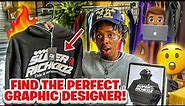 How To Find The PERFECT GRAPHIC DESIGNER For Your CLOTHING BRAND