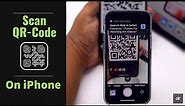 Scan QR code on iPhone 12, 12 Mini, 12 Pro Max (iOS14)