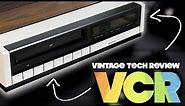 VCR: Video Cassette Recorder in 2020 | Vintage Tech Review