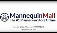 Female Invisible Ghost Mannequin for Photography MM-MZGH5 by Mannequin Mall