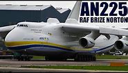 Incredible World's Biggest Plane (Antonov 225) Powerful Takeoff | RAF Brize Norton, UK (With ATC)