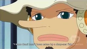 Usopp Imitates Robin - One Piece Funny Scene