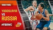 RUSSIA vs YUGOSLAVIA | FINAL - Full Game | FIBA Basketball World Cup 1998