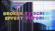 Broken TV Screen Prank Tutorial - How to set it up?