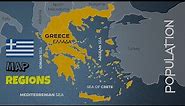 Greece Map, Regions, Islands, Population 2022