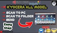 Scan To PC Setup Using Kyocera Taskalfa 3212i || Kyocera How To Scan || Scan To PC || Scan TO Folder