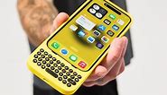 Clicks is a BlackBerry-style iPhone keyboard case designed for creators