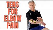 How to Use A TENS Unit With Elbow Pain. Correct Pad Placement