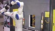 Motoman SDA10 robot machine tending