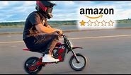 I Bought Amazon's CHEAPEST Electric Dirt Bike