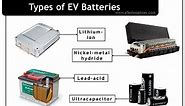 4 Types of Electric Vehicle Batteries (Li-ion, NiMH & more)