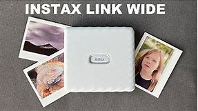Fujifilm INSTAX Link WIDE Unboxing and Setup