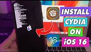 How to Install Cydia on iOS 16 Easily! | Download Cydia iOS 16