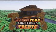 I built the MOST AMAZING WORKSHOP in STEAMPUNK MINECRAFT CREATE