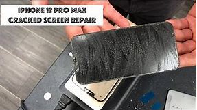 iPhone 12 Pro Max Cracked Screen Repair. UK