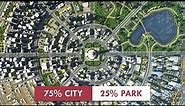 Quarter City | Cities: Skylines Easy Layout in 2 Hours (Timelapse Build)