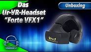 Das Ur-VR-Headset von 1994! Unboxing Forte VFX1 Headgear [German][Virtual Reality]