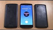 LG Google Nexus 5 & 2 black Nexus 5 at the Same Time Incoming Call