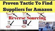 Discover the Secrets of Amazon Wholesale Reverse Sourcing | How To Find Products