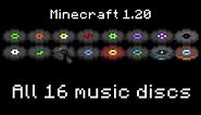 Minecraft - All Music Discs (Included 1.20)