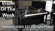 Piano Of The Week: Yamaha YUS3 52" Upright Piano | Cunningham Piano Company