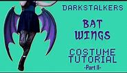 How to make moving bat/dragon wings