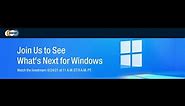 Microsoft Windows 11 Launch Event - Watch the LIVE Stream!