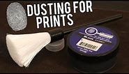 How to Lift Fingerprints: Dusting For Prints