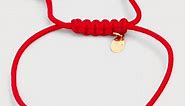 Zoe Lev Jewelry 14k Gold Heart with Diamond 0.01ct Fortune Bracelet