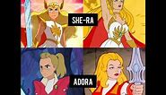 She-ra characters original vs. 2018