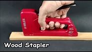 How To Use Wood Staple Gun | Wood Stapler | Prasanna Patil