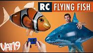These Fish Can Fly?! | Air Swimmers R/C Flying Fish | VAT19