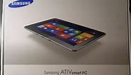 Samsung ATIV Smart PC - XE500T1C-A04US - Unboxing & Review
