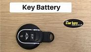 Key Battery BMW Mini HOW TO change