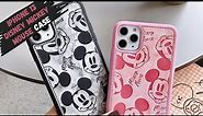 Disney Mickey Mouse Leather Case for iPhone 13 12 11 XR X 8 7 💋 Cute Cartoon Cover