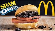 McDonald's China Spam and Oreo Burger Recipe