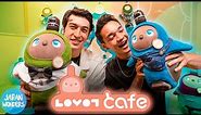 CUDDLING with the CUTEST JAPANESE ROBOTS // LOVOT CAFE