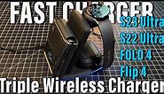 Samsung S23 Ultra Triple Wireless Charger!