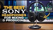 The Best SONY HEADPHONES for Music Production & Mixing - Sony MDR-MV1 Studio Headphones