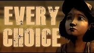 Every Choice In Telltale's The Walking Dead (S1 Ep1)