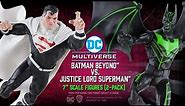 NEW DC Multiverse™ Batman Beyond™ vs Justice Lord Superman™ (2-Pack) | Action Figure Showcase