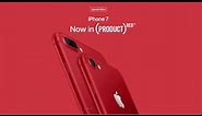 Apple introduces iPhone 7 and iPhone 7 Plus (PRODUCT)RED Special Edition