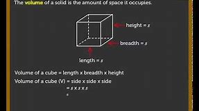 Volume of a Cube | Mathematics Grade 5 | Periwinkle