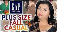 Gap Factory Try On Haul | Plus Size Casual Pieces For Fall