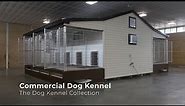 24x24 Commercial Dog Kennel From the Dog Kennel Collection