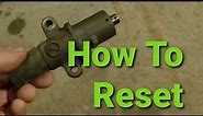 How To Collapse and Reset a Hydraulic Timing Belt Tensioner