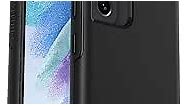 OtterBox Galaxy S21 FE 5G (Only) Symmetry Series Case - BLACK, Ultra-Sleek, Wireless Charging Compatible, Raised Edges Protect Camera & Screen