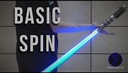 Basic-Spin - Single Lightsaber Trick