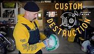 Making Custom Motorcycle Helmets | Custom Destruction Mini Doc
